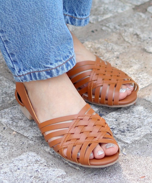 サンダル・ミュール FLOR SANDALS FOREMOS marco サンダル ベルテッドデザインフラットミュール