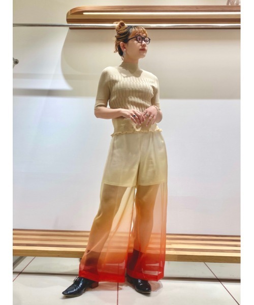 FURFUR（ファーファー）の「グラデーションシアーパンツ（その他