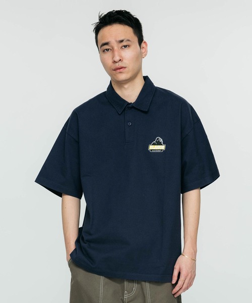 エクストララージ ラグビーシャツ エクストララージラガーシャツ 太