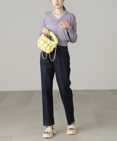 FREE'S MART(フリーズマート)の「【Sシリーズ対応】センタープレスストレートデニムパンツ(デニムパンツ・レディース・ホワイト系その他/ダークネイビー/ブルー系その他2・X-SMALL/MEDIUM/SMALL)」の9枚目の写真