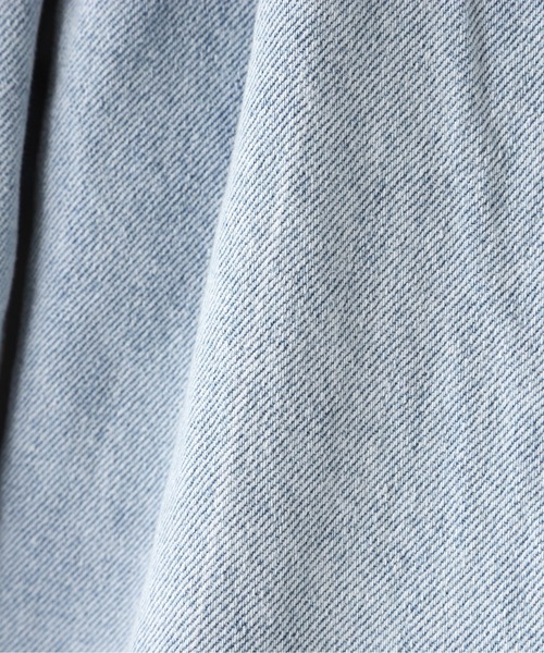 FREE'S MART(フリーズマート)の「【Sシリーズ対応】センタープレスストレートデニムパンツ(デニムパンツ・レディース・ホワイト系その他/ダークネイビー/ブルー系その他2・X-SMALL/MEDIUM/SMALL)」の7枚目の写真