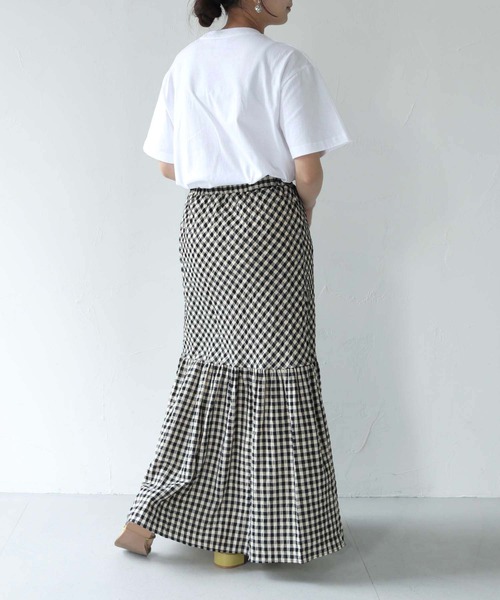 HER CLOSET（ハークローゼット）の「【shemoshelly】WEB限定EachdayロゴTシャツ（Tシャツ/カットソー・レディース・ブラック/ホワイト・S/M/L）」の5枚目の写真