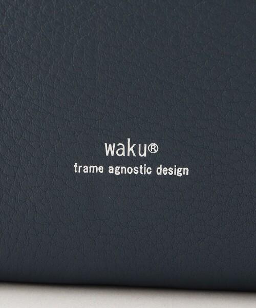 waku(ワク)の「WAKU/ワク WK-0018/ショルダーバック(ショルダーバッグ・メンズ・オレンジ/ネイビー/ブラック/ベージュ・ONE SIZE)」の10枚目の写真