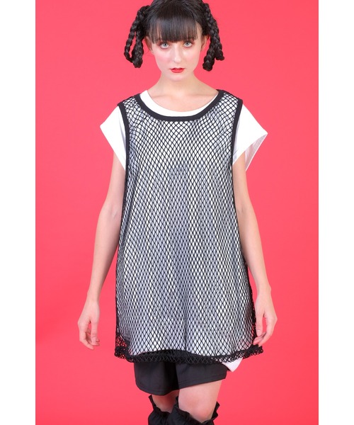 ankoROCK(アンコロック)の「メッシュタンクトップ -スーパービッグ-(タンクトップ・レディース・A・ONE SIZE)」の9枚目の写真