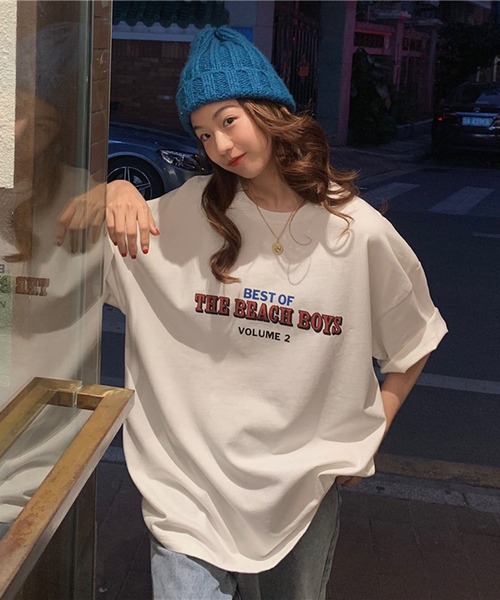 EPICKS(エピックス)の「オーバーシルエットプリントTシャツ(Tシャツ/カットソー・レディース・グレー/ホワイト・MEDIUM/LARGE/X-LARGE)」の22枚目の写真