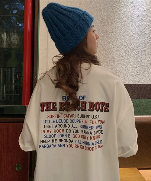 EPICKS(エピックス)の「オーバーシルエットプリントTシャツ(Tシャツ/カットソー・レディース・グレー/ホワイト・MEDIUM/LARGE/X-LARGE)」の16枚目の写真