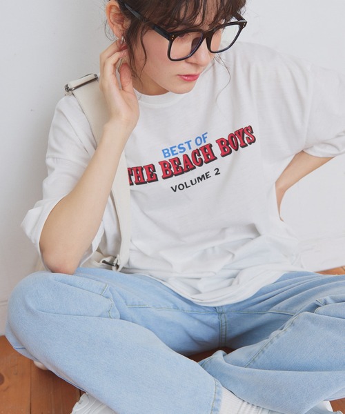 EPICKS(エピックス)の「オーバーシルエットプリントTシャツ(Tシャツ/カットソー・レディース・グレー/ホワイト・MEDIUM/LARGE/X-LARGE)」の20枚目の写真