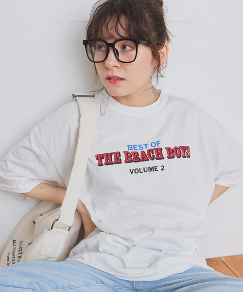EPICKS(エピックス)の「オーバーシルエットプリントTシャツ(Tシャツ/カットソー・レディース・グレー/ホワイト・MEDIUM/LARGE/X-LARGE)」の4枚目の写真