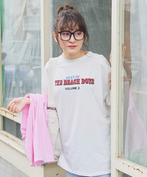 EPICKS(エピックス)の「オーバーシルエットプリントTシャツ(Tシャツ/カットソー・レディース・グレー/ホワイト・MEDIUM/LARGE/X-LARGE)」の10枚目の写真
