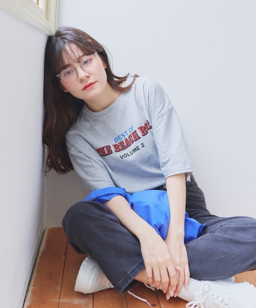 EPICKS(エピックス)の「オーバーシルエットプリントTシャツ(Tシャツ/カットソー・レディース・グレー/ホワイト・MEDIUM/LARGE/X-LARGE)」の11枚目の写真