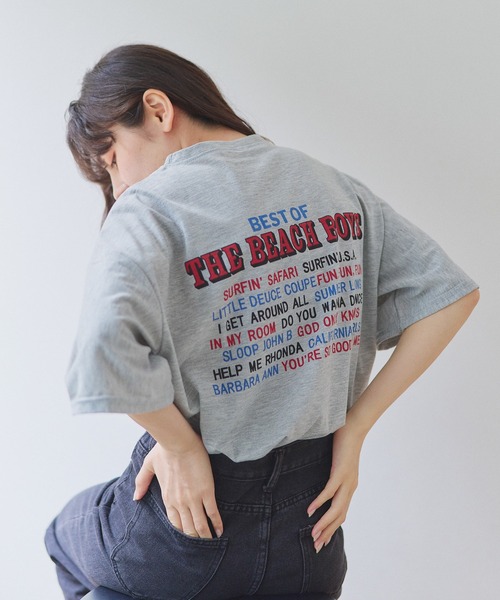 EPICKS(エピックス)の「オーバーシルエットプリントTシャツ(Tシャツ/カットソー・レディース・グレー/ホワイト・MEDIUM/LARGE/X-LARGE)」の15枚目の写真