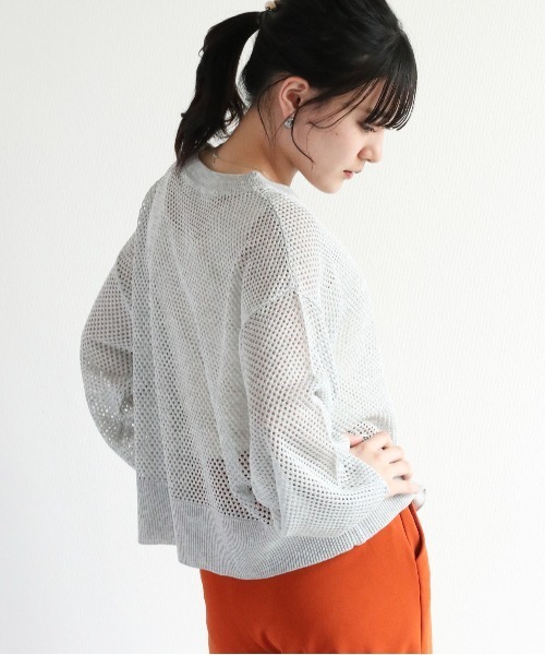 cepo（セポ）の「グリッターメッシュニット（ニット/セーター）」 - WEAR