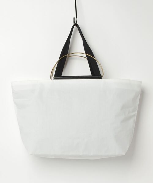 texnh BRASS HANDLE TOTE fabric テクネトートバック texnh（テクネ）の「texnh BRASS HANDLE TOTE / FABRIC（トート