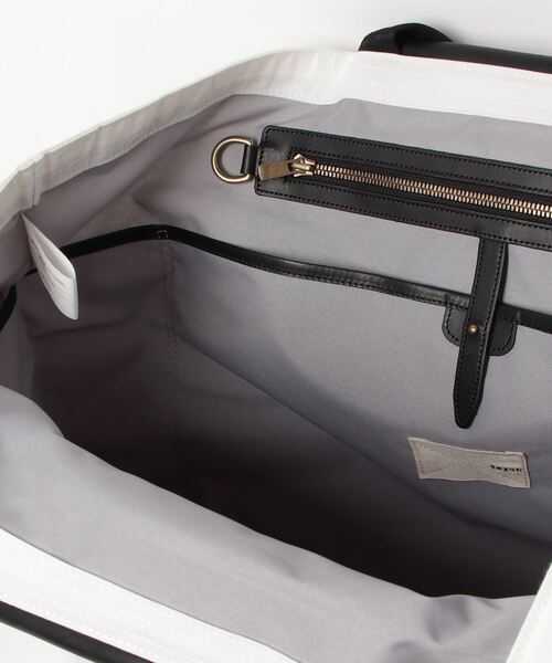 texnh BRASS HANDLE TOTE fabric テクネトートバック texnh（テクネ）の「texnh BRASS HANDLE TOTE / FABRIC（トート