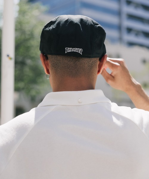 THRASHER(スラッシャー)の「THRASHER/スラッシャー 3TH-Z01 ハンチング(ハンチング/ベレー帽・メンズ・グレー/ブラック・58cm)」の14枚目の写真