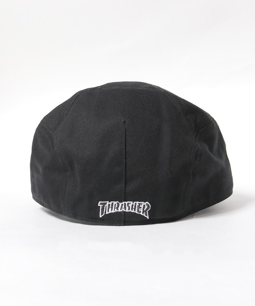 THRASHER(スラッシャー)の「THRASHER/スラッシャー 3TH-Z01 ハンチング(ハンチング/ベレー帽・メンズ・グレー/ブラック・58cm)」の4枚目の写真