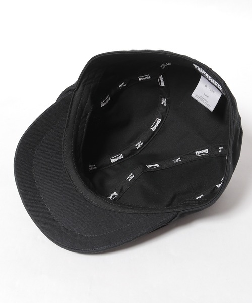 THRASHER(スラッシャー)の「THRASHER/スラッシャー 3TH-Z01 ハンチング(ハンチング/ベレー帽・メンズ・グレー/ブラック・58cm)」の8枚目の写真