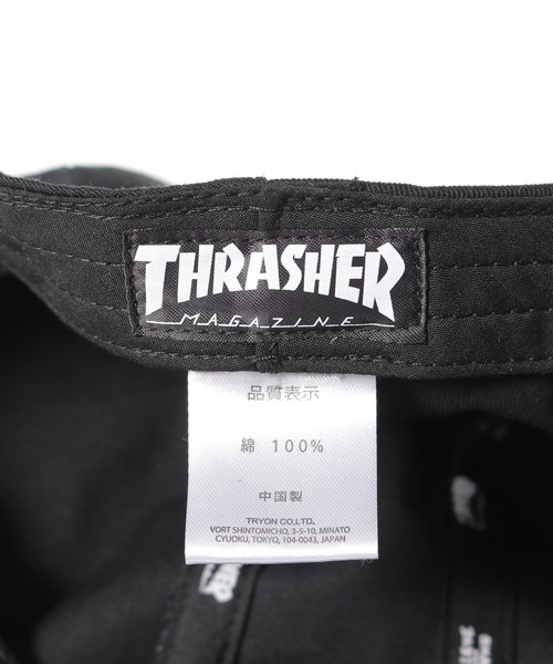THRASHER(スラッシャー)の「THRASHER/スラッシャー 3TH-Z01 ハンチング(ハンチング/ベレー帽・メンズ・グレー/ブラック・58cm)」の10枚目の写真