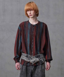 SHAREEF | BRUSHING LINE JQ L/S PULLOVER(Tシャツ/カットソー)