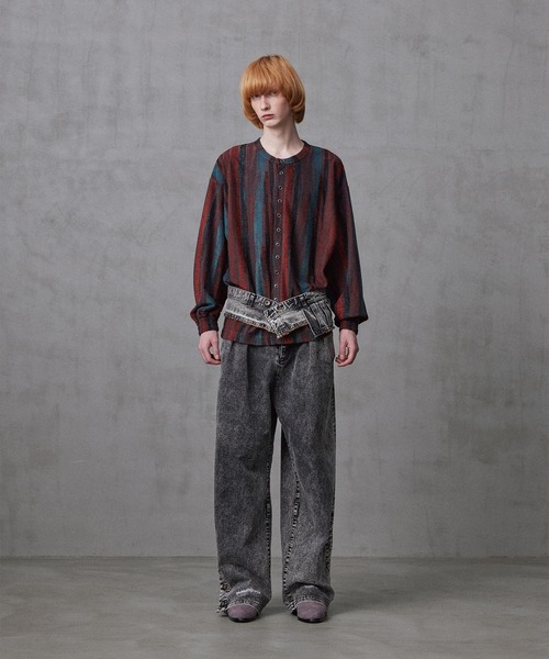 トップス BRUSHING LINE JQ L/S PULLOVER BRUSHING LINE JQ L/S PULLOVER（Tシャツ/カットソー）｜SHAREEF