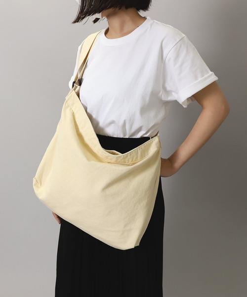 meltum（メルタム）の「【meltum/メルタム】CANVAS SHOULDER BAG - キャンバスショルダーバッグ（メッセンジャーバッグ・メンズ・ブラック/ブラウン系その他/ナチュラル/ブラウン/カーキ・FREE）」の8枚目の写真