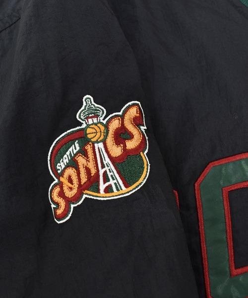 NBA SEATTLE SUPERSONICS ナイロンジャケット XL Starter Seattle Sonics nba ナイロンジャケット XL（starter