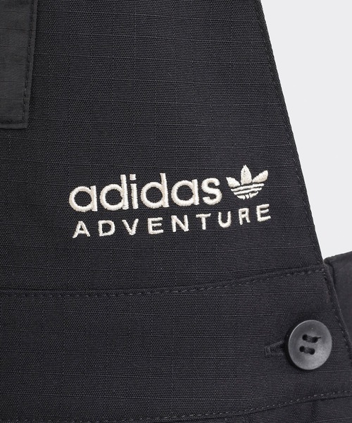 ★人気★ adidas サロペットワンピース 黒 ロゴ入り 完売前に【adidas】Always 3in1 ロゴ サロペット ジャンプスーツ