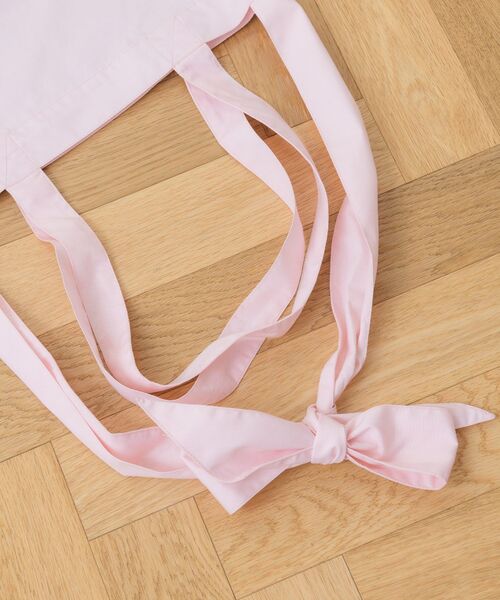 ems excite(エムズエキサイト)の「リボントート(ショルダーバッグ・レディース・ピンク/ナチュラル/ブラック・ONE SIZE)」の14枚目の写真