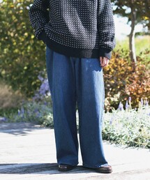 NEEDBY heritage | NEEDBY heritage x B:MING by BEAMS / 別注 ANDY ワイドストレート デニム パンツ(デニムパンツ)