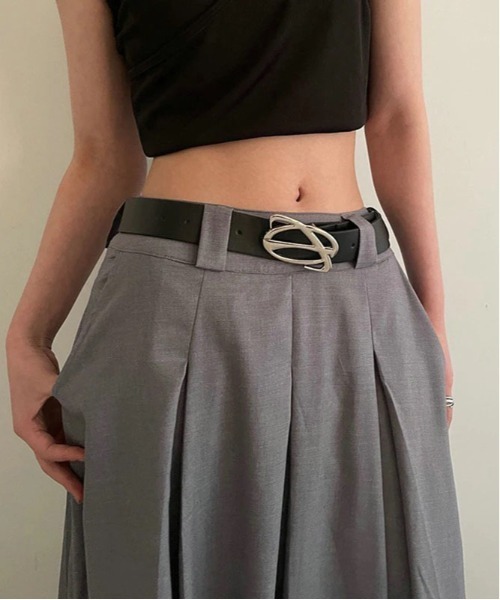 Port（ポート）の「メタル ロゴ バックル ベルト（ベルト・レディース・ブラック/ホワイト/ブラック系その他2/ブラック系その他/ブラック系その他3/ブラック系その他4・FREE）」の15枚目の写真