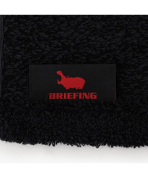 BRIEFING（ブリーフィング）の「BR × HIPPOPOTAMUS FACE TOWEL（ハンカチ/ハンドタオル・メンズ・ブラック・FREE）」の7枚目の写真
