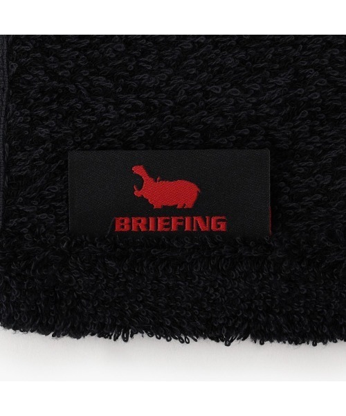 BRIEFING（ブリーフィング）の「BR × HIPPOPOTAMUS FACE TOWEL（ハンカチ/ハンドタオル・メンズ・ブラック・FREE）」の4枚目の写真