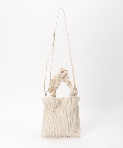 VENCEEXCHANGE（ヴァンスエクスチェンジ）の「オフィリアトートバッグ（ショルダーバッグ・レディース・ブラック/オフホワイト/ピンク・FREE）」の5枚目の写真