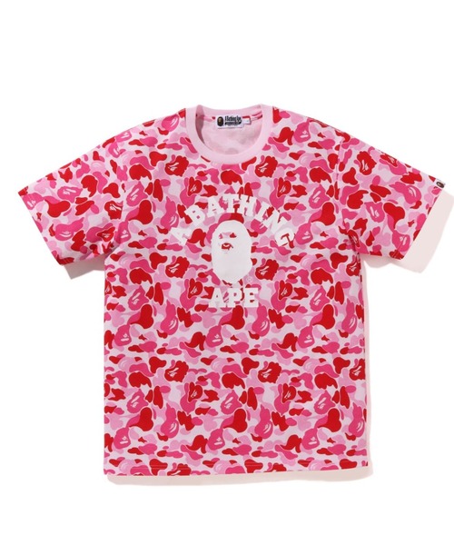 A・BATHING APE エイプ Tシャツ カモ柄 ピンク ☆新品☆ 初期 Pink camo サーマル Tシャツ Mサイズ a bathing