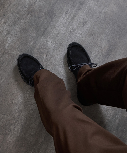 PADRONE(パドローネ)の「PADRONE パドローネ / TYROLEAN SHOES VIBRAMソールチロリアンシューズ チロリアンブーツ 日本製 / PU8840-2003(ブーツ・メンズ・ブラック/ブラック系その他・40/41/42/43)」の17枚目の写真