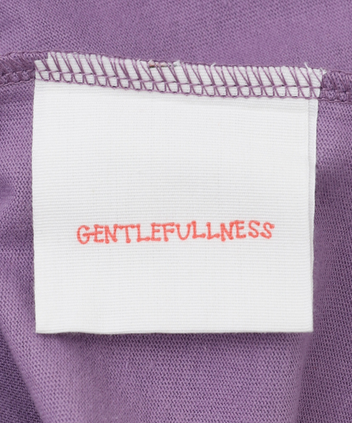 セール】【GENTLE FULLNESS / ジェントルフルネス】RECYCLED COTTON LS