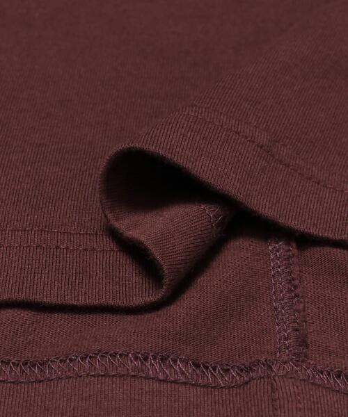 LAATO（ラート）の「PAD LONG TEE（Tシャツ/カットソー・レディース・オフホワイト/ブラウン/グレー・FREE）」の13枚目の写真