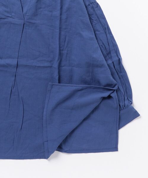 terrace(テラス)の「スキッパーシャツブラウス(シャツ/ブラウス・レディース・ブラック/グリーン/インディゴブルー/オフホワイト・MEDIUM)」の19枚目の写真