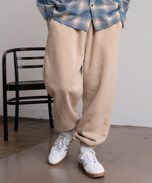 WEGO（ウィゴー）の「WEGO/【大好評により再入荷！WEB限定】スウェットパンツ（スウェットパンツ・メンズ・ブルー/杢グレー/カーキ/ホワイト/ブラック/ダークオレンジ/スミクロ/グレー系その他/ベージュ系その他・MEDIUM/LARGE/X-LARGE）」の7枚目の写真