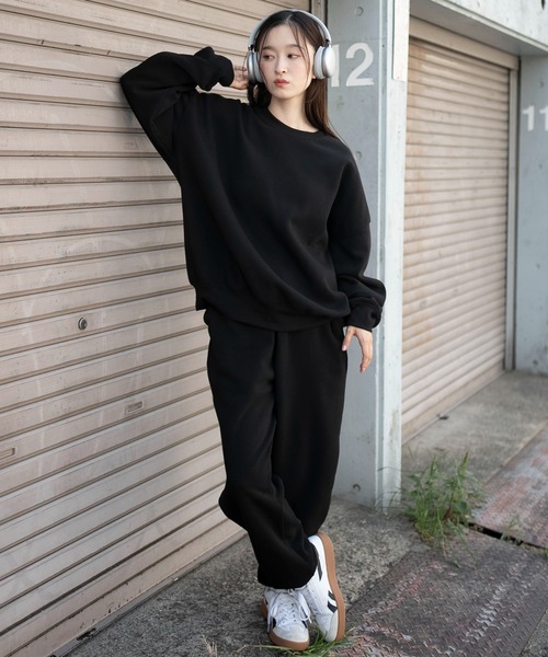 WEGO（ウィゴー）の「WEGO/【大好評により再入荷！WEB限定】スウェットパンツ（スウェットパンツ・メンズ・ブルー/杢グレー/カーキ/ホワイト/ブラック/ダークオレンジ/スミクロ/グレー系その他/ベージュ系その他・MEDIUM/LARGE/X-LARGE）」の15枚目の写真