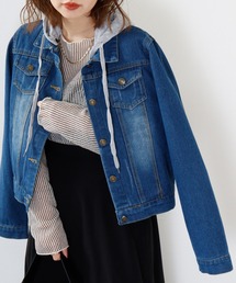 A.N.L | A.N.L コットンデニムＧジャン(デニムジャケット)