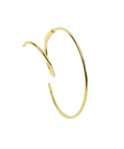 itam（アイタム）の「【itam】アイタム/ スパイラルダブルピアス（ピアス（両耳用）・レディース・シルバー/ゴールド・FREE）」の5枚目の写真