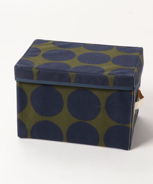 salle de bal（サルデバル）の「MAISON BLANCHE / メゾンブランシュ ストレージボックス フタ L  おもちゃ箱 小物入れ 収納ボックス storageboxHUTA L DII（収納グッズ・レディース・カーキ/イエロー/ピンク・L）」の2枚目の写真