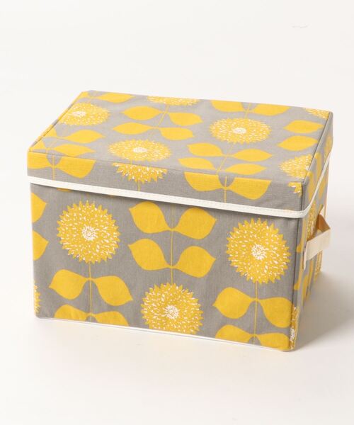 salle de bal（サルデバル）の「MAISON BLANCHE / メゾンブランシュ ストレージボックス フタ L  おもちゃ箱 小物入れ 収納ボックス storageboxHUTA L DII（収納グッズ・レディース・カーキ/イエロー/ピンク・L）」の3枚目の写真