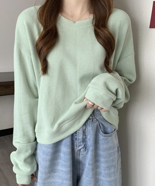 ニット セーター 長袖ショート Tシャツデザインセンスニッチトップスオールマッチセーター レディース ニット セーター 長袖ショート Tシャツデザインセンスニッチ