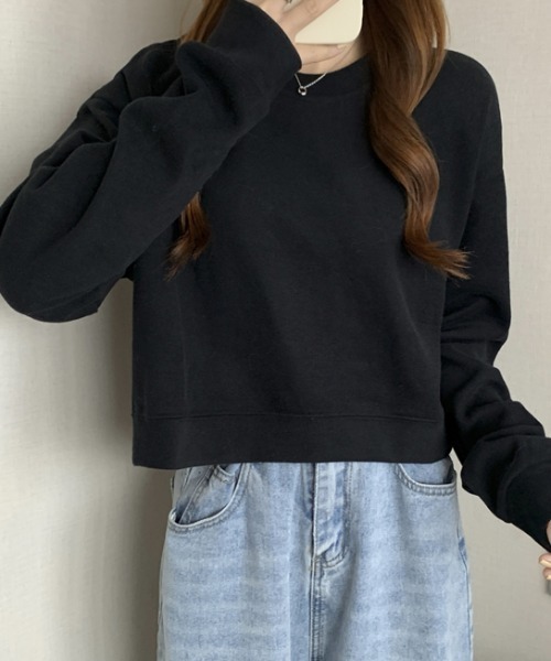 ニット セーター 長袖ショート Tシャツデザインセンスニッチトップスオールマッチセーター レディース ニット セーター 長袖ショート Tシャツデザインセンスニッチ