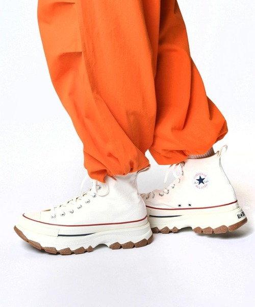 CONVERSE(コンバース)の「ALL STAR (R) TREKWAVE HI 31310071(スニーカー・メンズ・ホワイト・9/4/8/4h/10h/9h/8h/5/5h/3h/7h/7/6h/11h)」の1枚目の写真