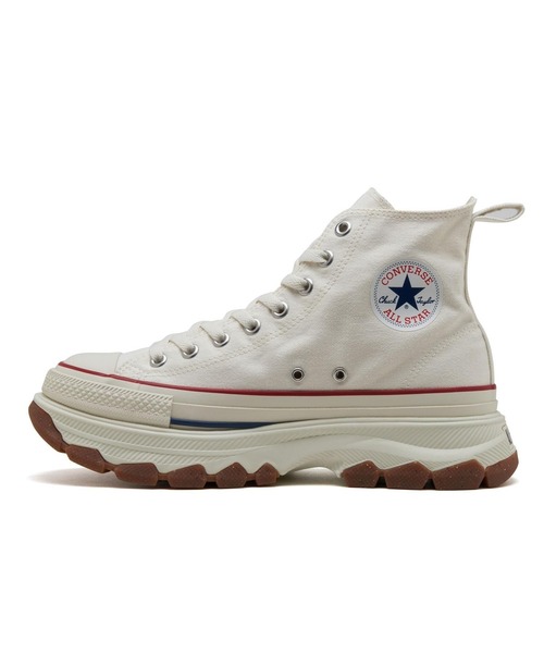 CONVERSE(コンバース)の「ALL STAR (R) TREKWAVE HI 31310071(スニーカー・メンズ・ホワイト・9/4/8/4h/10h/9h/8h/5/5h/3h/7h/7/6h/11h)」の2枚目の写真