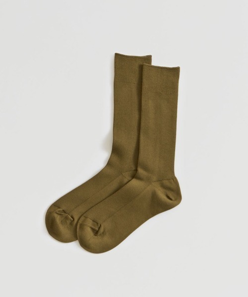 THE SHINZONE(ザ シンゾーン)の「THE SHINZONE MILITARY SOCKS 23SMSIT01(ソックス/靴下・レディース・オレンジ/グレー/ホワイト/レッド/カーキ・FREE)」の3枚目の写真