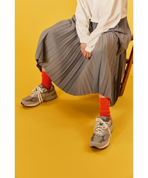 THE SHINZONE(ザ シンゾーン)の「THE SHINZONE MILITARY SOCKS 23SMSIT01(ソックス/靴下・レディース・オレンジ/グレー/ホワイト/レッド/カーキ・FREE)」の7枚目の写真